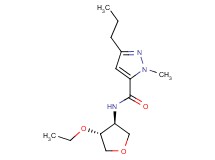 N-[(3S*,4R*)-4-ethoxytetrahydro-3-furanyl]-1-methyl-3-propyl-1H-pyrazole-5-carboxamide