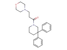4-[3-(3,3-diphenylpiperidin-1-yl)-3-oxopropyl]morpholine