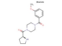 1-(3-methoxybenzoyl)-4-L-prolylpiperazine hydrochloride