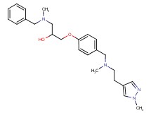 1-[benzyl(methyl)amino]-3-[4-({methyl[2-(1-methyl-1H-pyrazol-4-yl)ethyl]amino}methyl)phenoxy]-2-propanol
