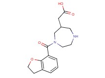 [1-(2,3-dihydro-1-benzofuran-7-ylcarbonyl)-1,4-diazepan-6-yl]acetic acid