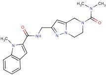N,N-dimethyl-2-({[(1-methyl-1H-indol-2-yl)carbonyl]amino}methyl)-6,7-dihydropyrazolo[1,5-a]pyrazine-5(4H)-carboxamide