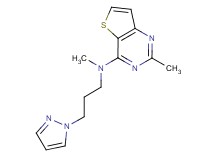 N,2-dimethyl-N-[3-(1H-pyrazol-1-yl)propyl]thieno[3,2-d]pyrimidin-4-amine