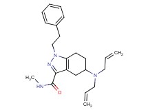 5-(diallylamino)-N-methyl-1-(2-phenylethyl)-4,5,6,7-tetrahydro-1H-indazole-3-carboxamide