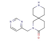 2-(4-pyrimidinylmethyl)-2,9-diazaspiro[5.5]undecan-3-one hydrochloride