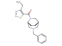 (1S*,5R*)-3-benzyl-6-[(4-ethyl-1,2,3-thiadiazol-5-yl)carbonyl]-3,6-diazabicyclo[3.2.2]nonane
