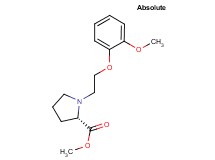 methyl (2S)-1-[2-(2-methoxyphenoxy)ethyl]pyrrolidine-2-carboxylate