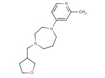 1-(2-methyl-4-pyridinyl)-4-(tetrahydro-3-furanylmethyl)-1,4-diazepane