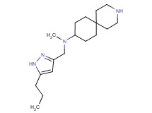 N-methyl-N-[(5-propyl-1H-pyrazol-3-yl)methyl]-3-azaspiro[5.5]undecan-9-amine