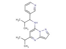 5-isopropyl-N-(2-methyl-1-pyridin-3-ylpropyl)pyrazolo[1,5-a]pyrimidin-7-amine