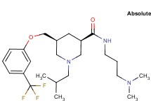 (3R,5S)-N-[3-(dimethylamino)propyl]-1-isobutyl-5-{[3-(trifluoromethyl)phenoxy]methyl}-3-piperidinecarboxamide