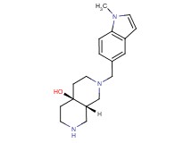 rel-(4aS,8aS)-2-[(1-methyl-1H-indol-5-yl)methyl]octahydro-2,7-naphthyridin-4a(2H)-ol dihydrochloride