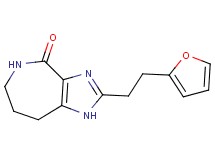 2-[2-(2-furyl)ethyl]-5,6,7,8-tetrahydroimidazo[4,5-c]azepin-4(1H)-one