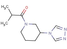 1-isobutyryl-3-(4H-1,2,4-triazol-4-yl)piperidine