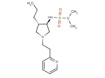 N,N-dimethyl-N'-{rel-(3R,4S)-4-propyl-1-[2-(2-pyridinyl)ethyl]-3-pyrrolidinyl}sulfamide dihydrochloride