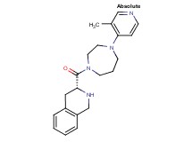 (3R)-3-{[4-(3-methyl-4-pyridinyl)-1,4-diazepan-1-yl]carbonyl}-1,2,3,4-tetrahydroisoquinoline dihydrochloride