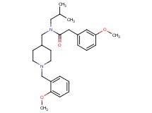 N-isobutyl-N-{[1-(2-methoxybenzyl)-4-piperidinyl]methyl}-2-(3-methoxyphenyl)acetamide