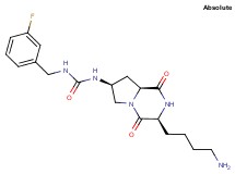 N-[(3S,7S,8aS)-3-(4-aminobutyl)-1,4-dioxooctahydropyrrolo[1,2-a]pyrazin-7-yl]-N'-(3-fluorobenzyl)urea