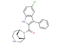 rel-(1S,6R)-9-[(5-chloro-3-phenyl-1H-indol-2-yl)carbonyl]-3,9-diazabicyclo[4.2.1]nonane hydrochloride
