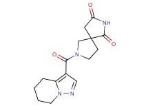 7-(4,5,6,7-tetrahydropyrazolo[1,5-a]pyridin-3-ylcarbonyl)-2,7-diazaspiro[4.4]nonane-1,3-dione