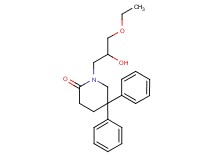 1-(3-ethoxy-2-hydroxypropyl)-5,5-diphenylpiperidin-2-one