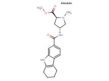 methyl (2S,4R)-1-methyl-4-[(2,3,4,9-tetrahydro-1H-carbazol-7-ylcarbonyl)amino]pyrrolidine-2-carboxylate