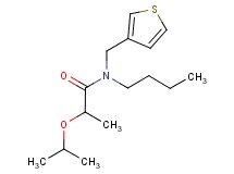 N-butyl-2-isopropoxy-N-(3-thienylmethyl)propanamide