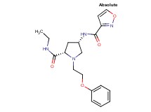 (4S)-N-ethyl-4-[(isoxazol-3-ylcarbonyl)amino]-1-(2-phenoxyethyl)-L-prolinamide