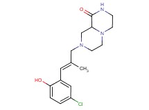 8-[(2E)-3-(5-chloro-2-hydroxyphenyl)-2-methylprop-2-en-1-yl]hexahydro-2H-pyrazino[1,2-a]pyrazin-1(6H)-one