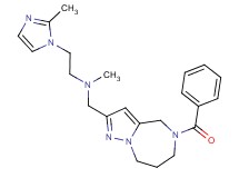 N-[(5-benzoyl-5,6,7,8-tetrahydro-4H-pyrazolo[1,5-a][1,4]diazepin-2-yl)methyl]-N-methyl-2-(2-methyl-1H-imidazol-1-yl)ethanamine