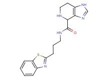 N-[3-(1,3-benzothiazol-2-yl)propyl]-4,5,6,7-tetrahydro-1H-imidazo[4,5-c]pyridine-4-carboxamide dihydrochloride