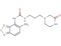 N-(5-methyl-2,1,3-benzothiadiazol-4-yl)-N'-[3-(3-oxopiperazin-1-yl)propyl]urea