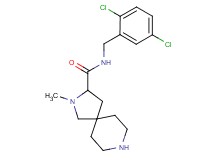 N-(2,5-dichlorobenzyl)-2-methyl-2,8-diazaspiro[4.5]decane-3-carboxamide dihydrochloride