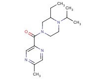 2-[(3-ethyl-4-isopropyl-1-piperazinyl)carbonyl]-5-methylpyrazine