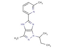 1-sec-butyl-3-methyl-5-(6-methyl-2-pyridinyl)-1,4-dihydroimidazo[4,5-c]pyrazole