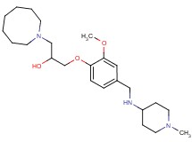 1-(1-azocanyl)-3-(2-methoxy-4-{[(1-methyl-4-piperidinyl)amino]methyl}phenoxy)-2-propanol