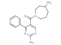 1-[(2-amino-4-phenyl-5-pyrimidinyl)carbonyl]-4-azepanamine