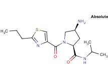 (4S)-4-amino-N-isopropyl-1-[(2-propyl-1,3-thiazol-4-yl)carbonyl]-L-prolinamide