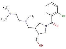 ((3R*,4R*)-1-(2-chlorobenzoyl)-4-{[[2-(dimethylamino)ethyl](methyl)amino]methyl}pyrrolidin-3-yl)methanol