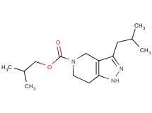 isobutyl 3-isobutyl-1,4,6,7-tetrahydro-5H-pyrazolo[4,3-c]pyridine-5-carboxylate