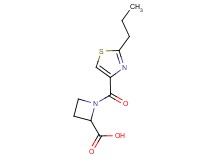 1-[(2-propyl-1,3-thiazol-4-yl)carbonyl]-2-azetidinecarboxylic acid