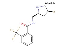 N-{[(2S,4S)-4-fluoro-2-pyrrolidinyl]methyl}-2-(trifluoromethyl)benzamide hydrochloride