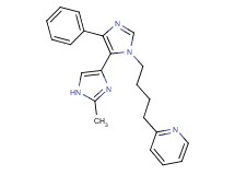2-methyl-5'-phenyl-3'-(4-pyridin-2-ylbutyl)-1H,3'H-4,4'-biimidazole