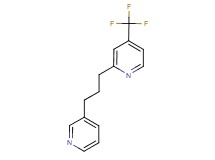 2-(3-pyridin-3-ylpropyl)-4-(trifluoromethyl)pyridine