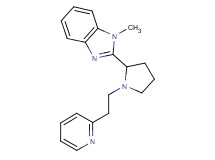 1-methyl-2-{1-[2-(2-pyridinyl)ethyl]-2-pyrrolidinyl}-1H-benzimidazole