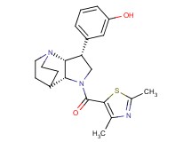 3-{(3R*,3aR*,7aR*)-1-[(2,4-dimethyl-1,3-thiazol-5-yl)carbonyl]octahydro-4,7-ethanopyrrolo[3,2-b]pyridin-3-yl}phenol