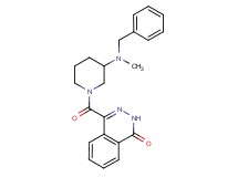 4-({3-[benzyl(methyl)amino]-1-piperidinyl}carbonyl)-1(2H)-phthalazinone