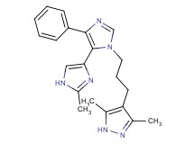 3'-[3-(3,5-dimethyl-1H-pyrazol-4-yl)propyl]-2-methyl-5'-phenyl-1H,3'H-4,4'-biimidazole