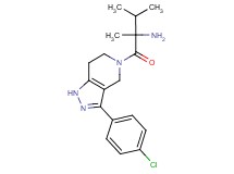(1-{[3-(4-chlorophenyl)-1,4,6,7-tetrahydro-5H-pyrazolo[4,3-c]pyridin-5-yl]carbonyl}-1,2-dimethylpropyl)amine
