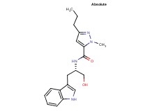 N-[(1S)-2-hydroxy-1-(1H-indol-3-ylmethyl)ethyl]-1-methyl-3-propyl-1H-pyrazole-5-carboxamide